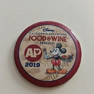 Disney California adventure food wine festival annual Passholder button